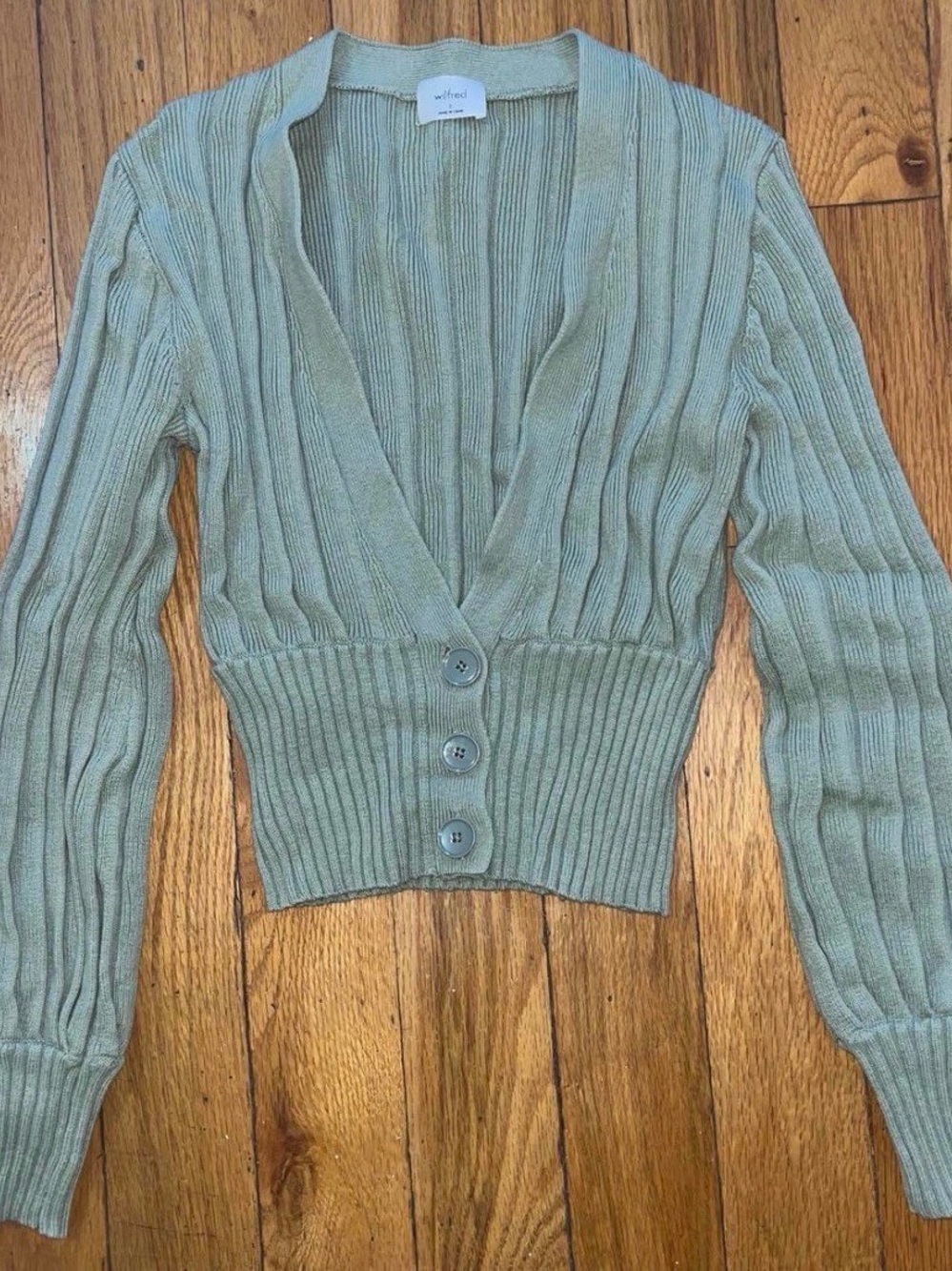 Aritzia Sage Button-Front Women’s Sweater Cardigan